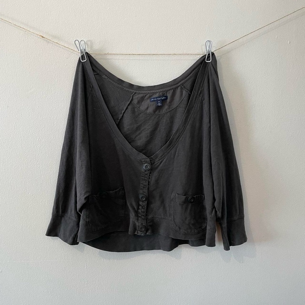 Grunge American Eagle Slouch Cardigan